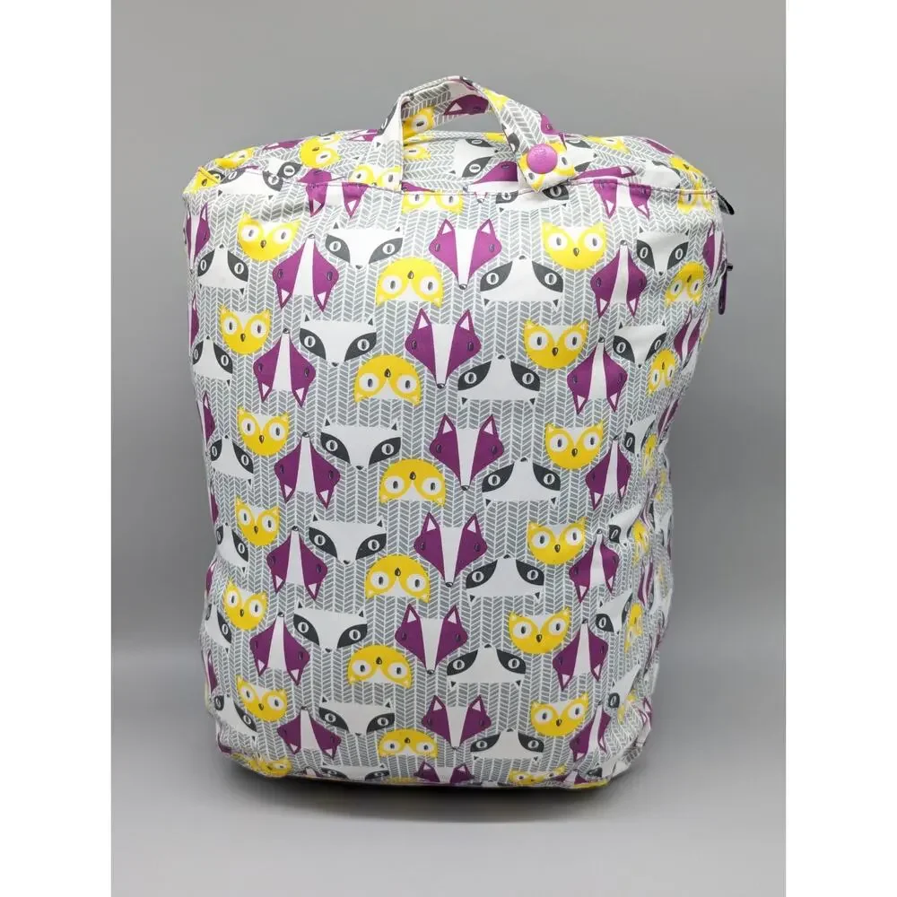 Kanga Care Dimensional Wet Bag For Cloth Diapers or Clothing Storage Bonnie